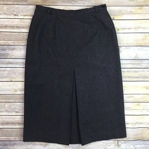 Vintage Valentino Studio Pleated Front Skirt